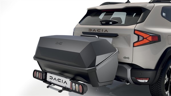 Duster - Dacia aero cargo box™ pack and 3-bike rack
