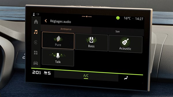 Dacia Logan - 3D Arkamys® sound system