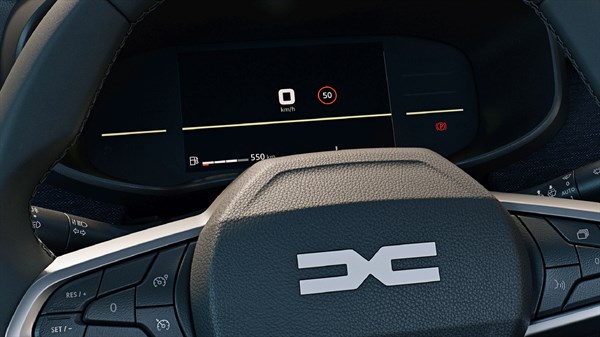 Dacia Logan - 7" digital instrument panel