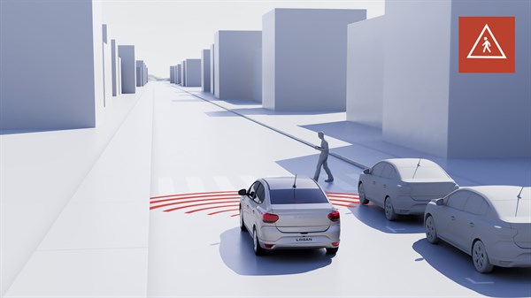 Dacia Logan - Automatic emergency braking