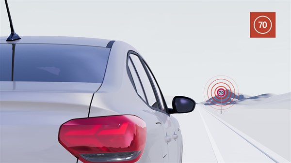 Dacia Logan - Traffic sign recognition 