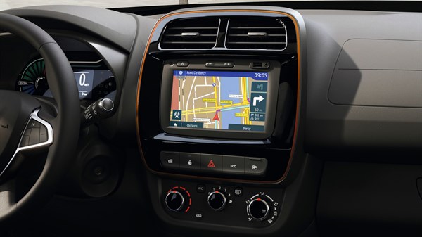 Dacia Spring BBG intérieur - Système multimédia